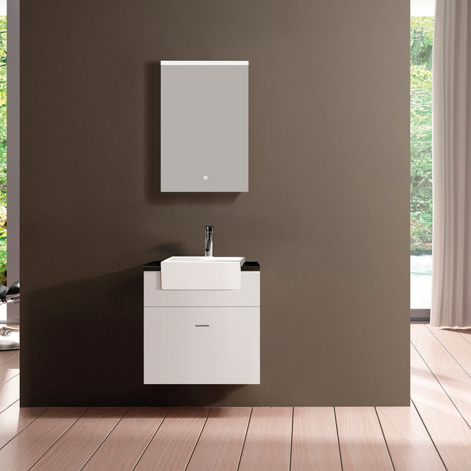 Verona Paris Bathroom Cabinet Besls6070 500mm Steel intended for dimensions 1500 X 1500