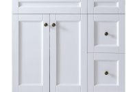 Virtu Usa Elise 36 In W Bath Vanity Cabinet Only In White Es 32036 within proportions 1000 X 1000
