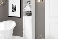 Wayfair Basics Hampton 1655x34cm Free Standing Tall Bathroom for measurements 2000 X 2000