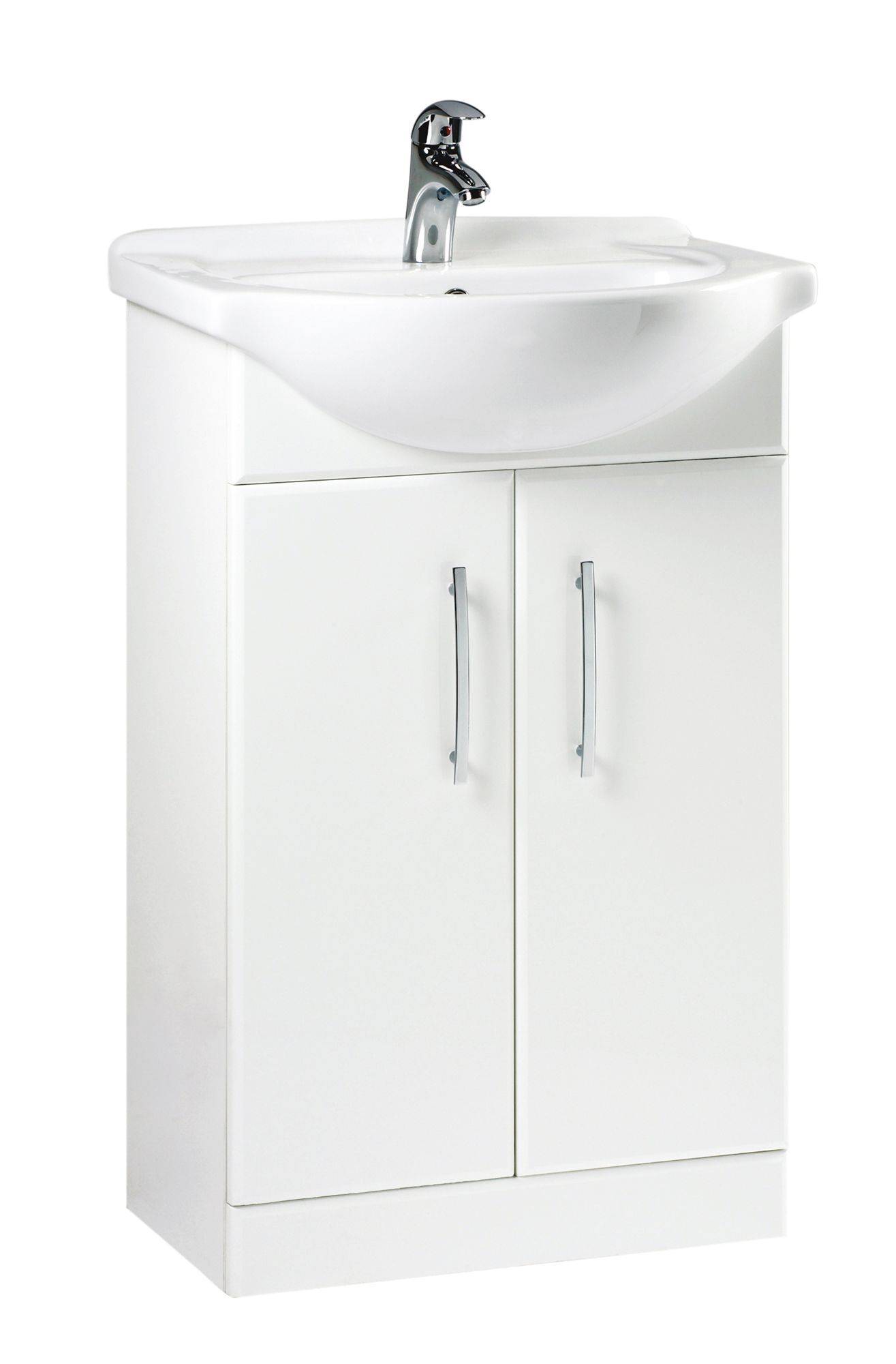 White Vanity Unit Basin Departments Diy At Bq Bathroom intended for size 1315 X 2000
