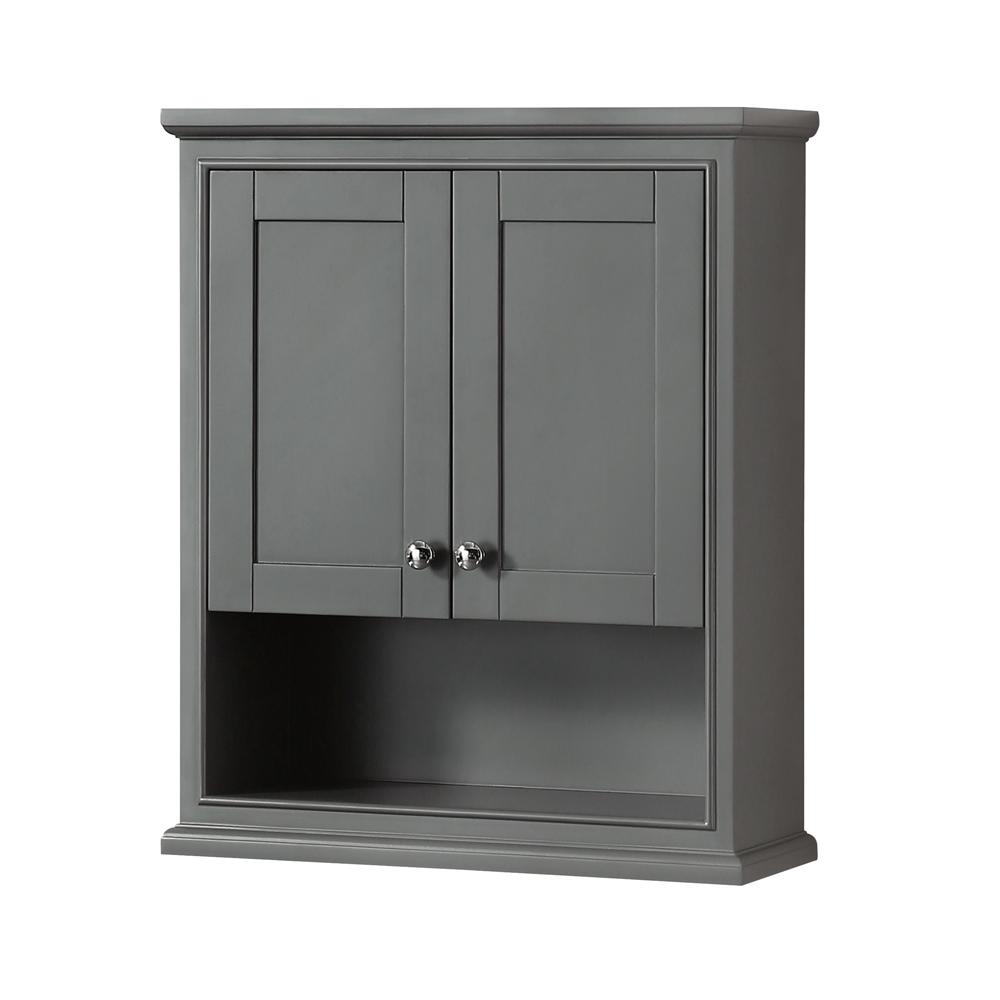 Wyndham Collection Deborah 25 In W X 30 In H X 9 In D Bathroom for proportions 1000 X 1000