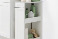 Zenna Home Slimline Rolling Storage Shelf White For The Home in proportions 1125 X 1500