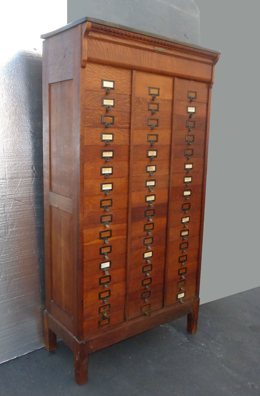 1 Antique Amberg Patent Filing File Letter Cabinet The Mohmers in proportions 1052 X 1600