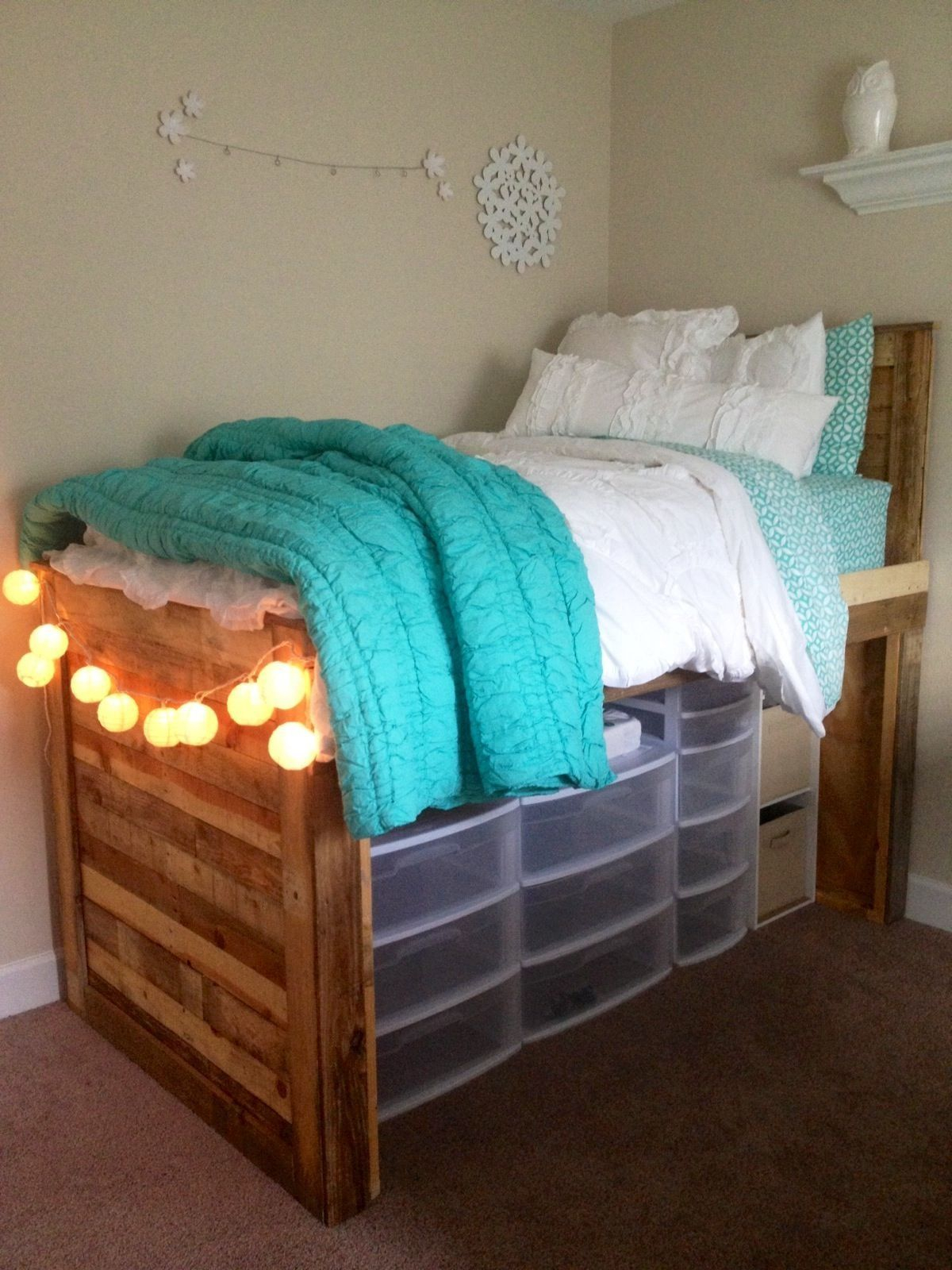 10 Easy Ways To Save Space In Your Dorm Room In 2019 College pertaining to sizing 1200 X 1600