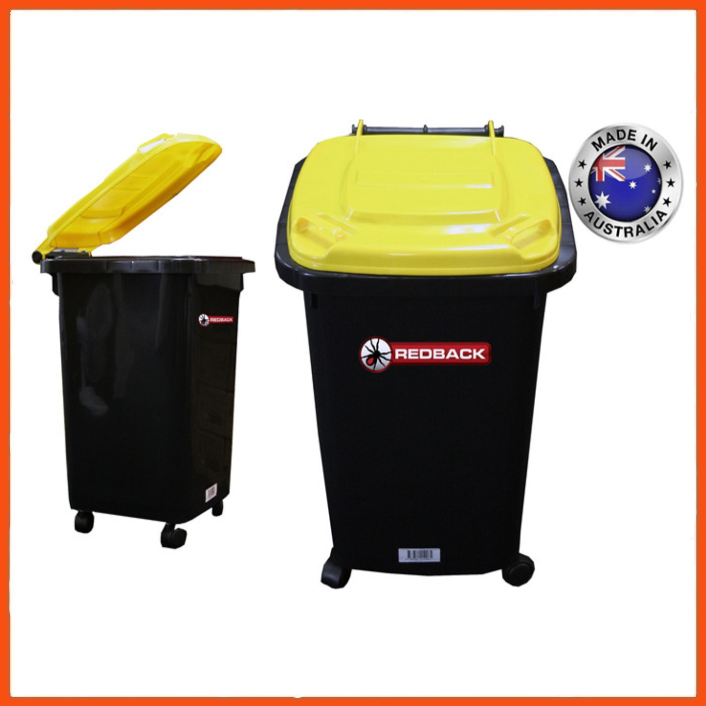 10 X Redback Heavy Duty Wheelie Bin 60 Lt Storage Bin Rubbish Bin with regard to dimensions 1400 X 1400