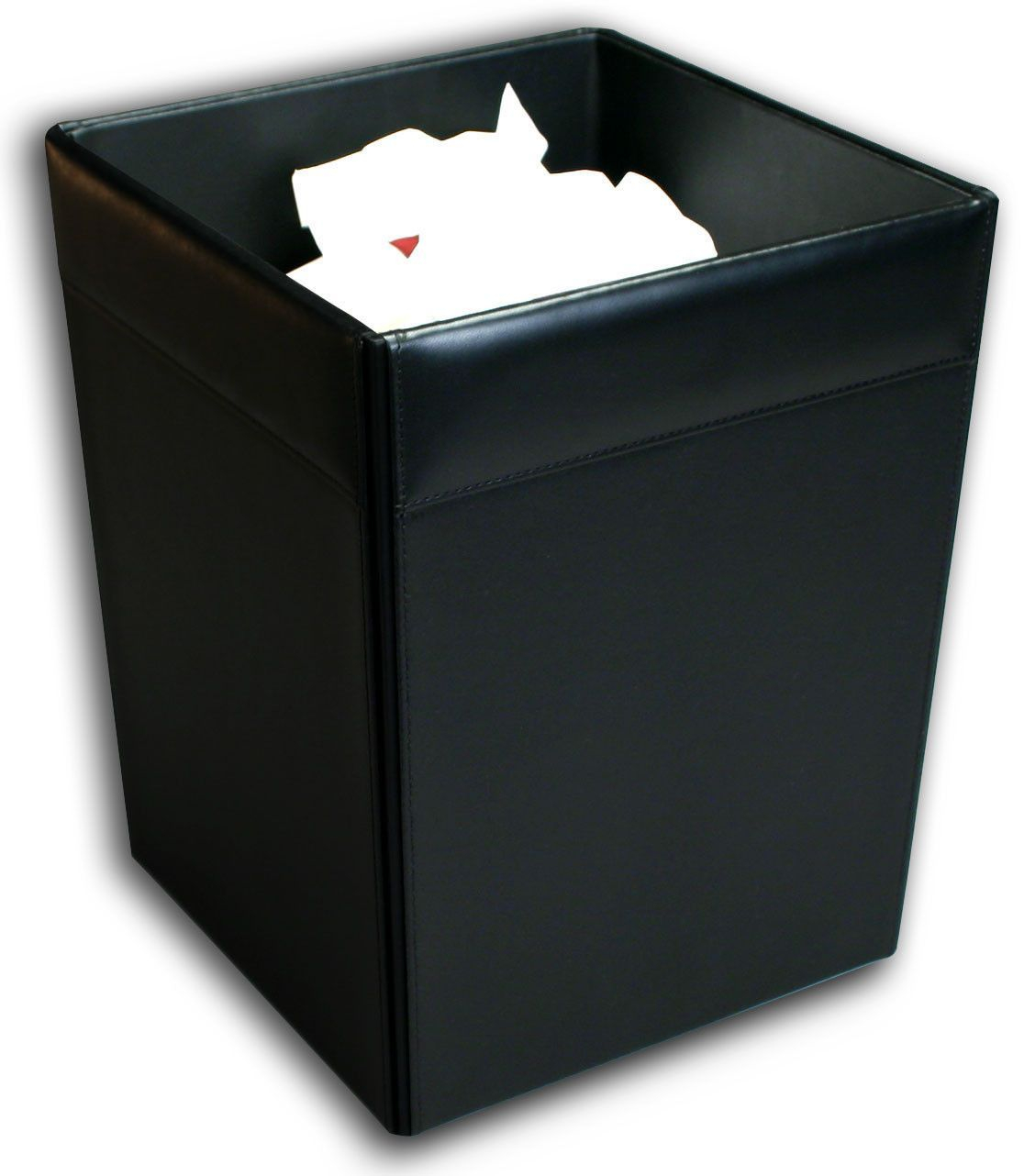 1000 Series Classic Leather 35 Gallon Waste Basket Products for dimensions 1116 X 1282