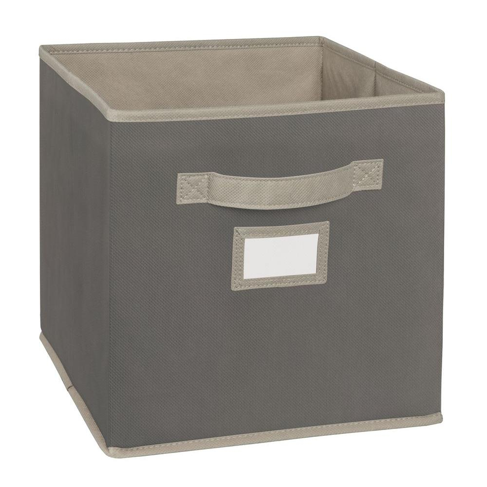 105 In W X 11 In H X 105 In D Gray Fabric Drawer regarding dimensions 1000 X 1000