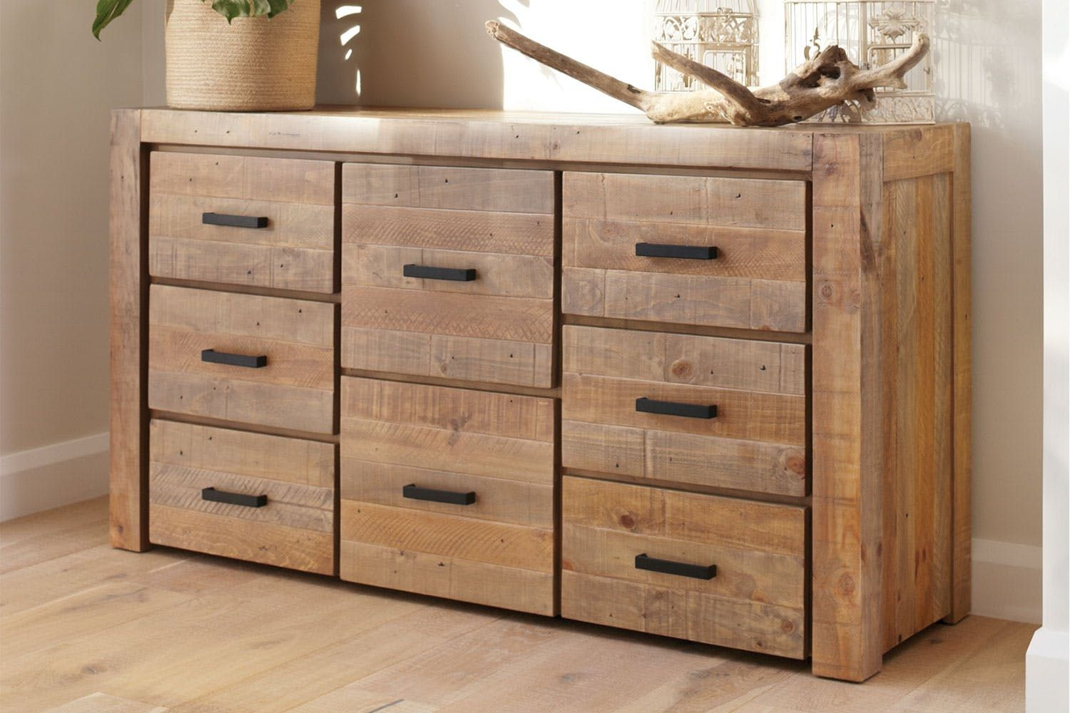 1100 Coolmore 8 Drawer Lowboy Stoke Furniture Harvey Norman within proportions 1500 X 1000