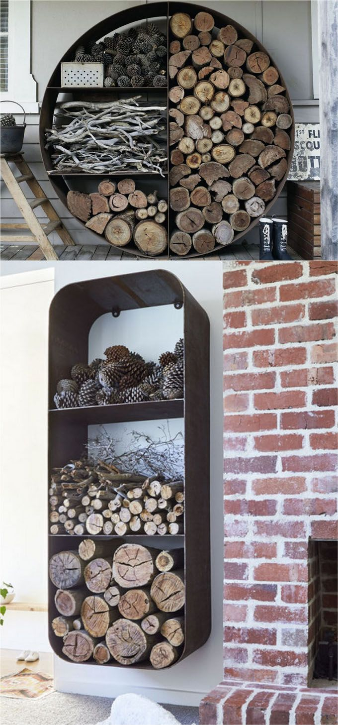 15 Amazing Firewood Rack Best Storage Ideas Diy Ideas regarding measurements 680 X 1457