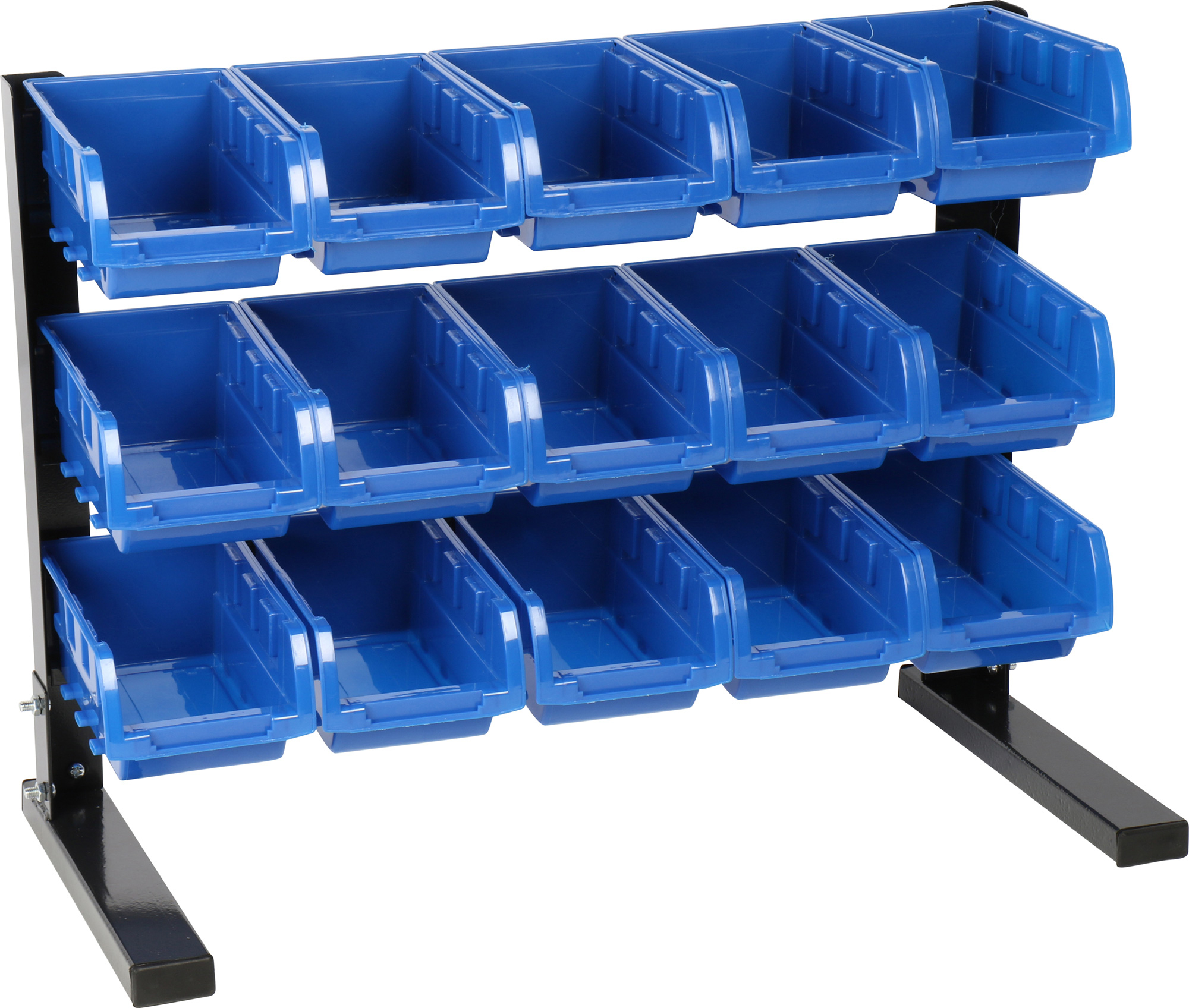 15 Bin Benchtop Storage Rack Princess Auto with measurements 2000 X 1696