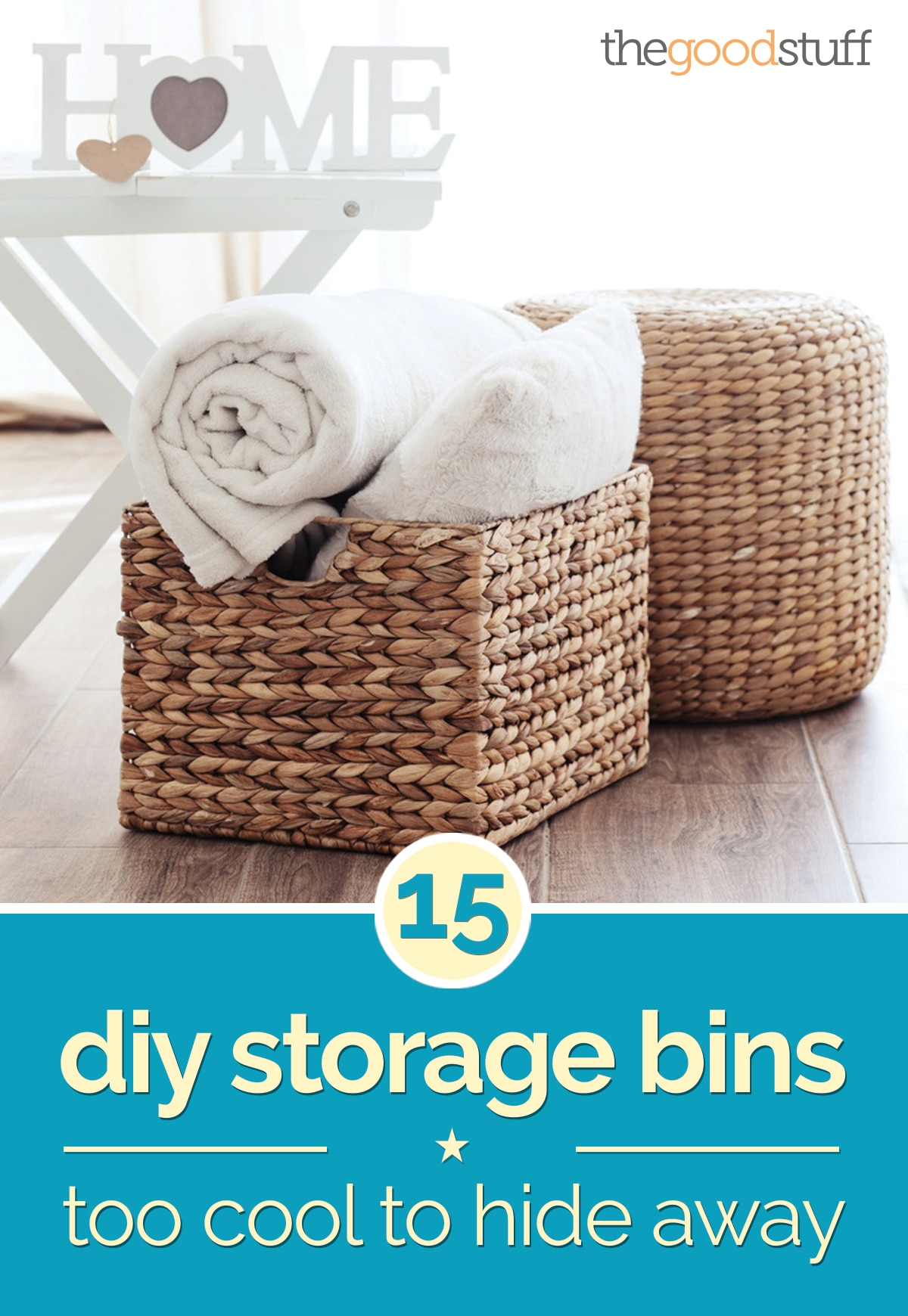 15 Diy Storage Bins Too Cool To Hide Away Thegoodstuff with proportions 1200 X 1740