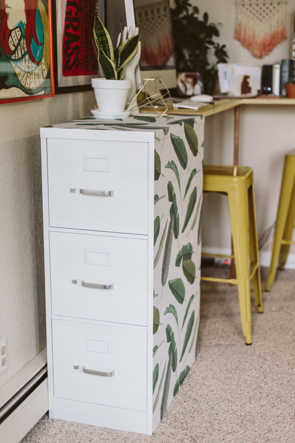 15 Ways To Make Over An Ugly File Cabinet with proportions 1000 X 1500