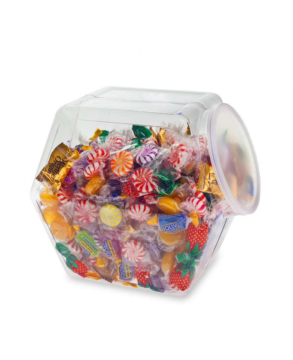 17 Gallon Clear Stackable Plastic Candy Bins With Lids 8 Pack with regard to dimensions 1000 X 1231