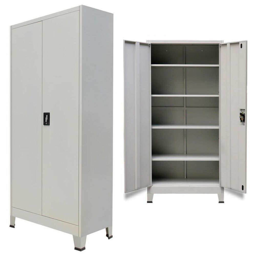 18m Home Office 2 Door Stationery Documents Shelf Storage Locker inside dimensions 1000 X 1000