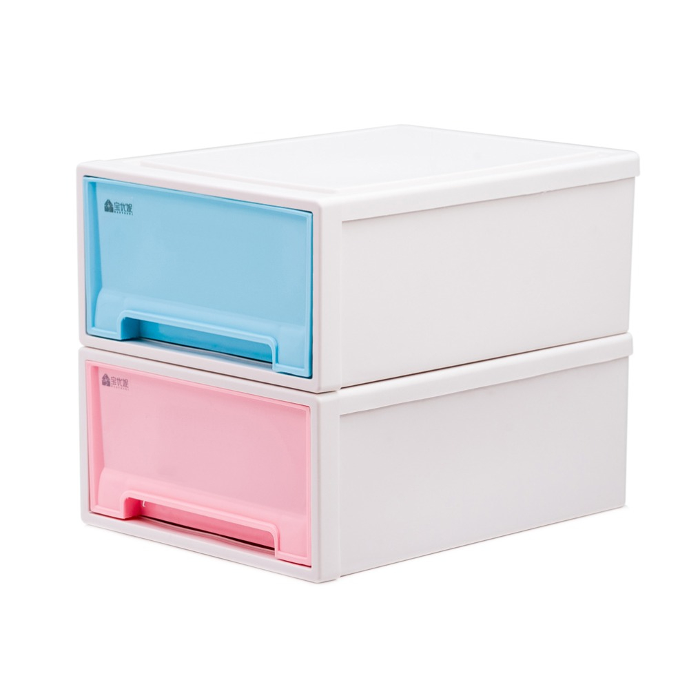 1pcs Single Layer Plastic Drawer Storage Office Cabinet Box intended for proportions 1000 X 1000