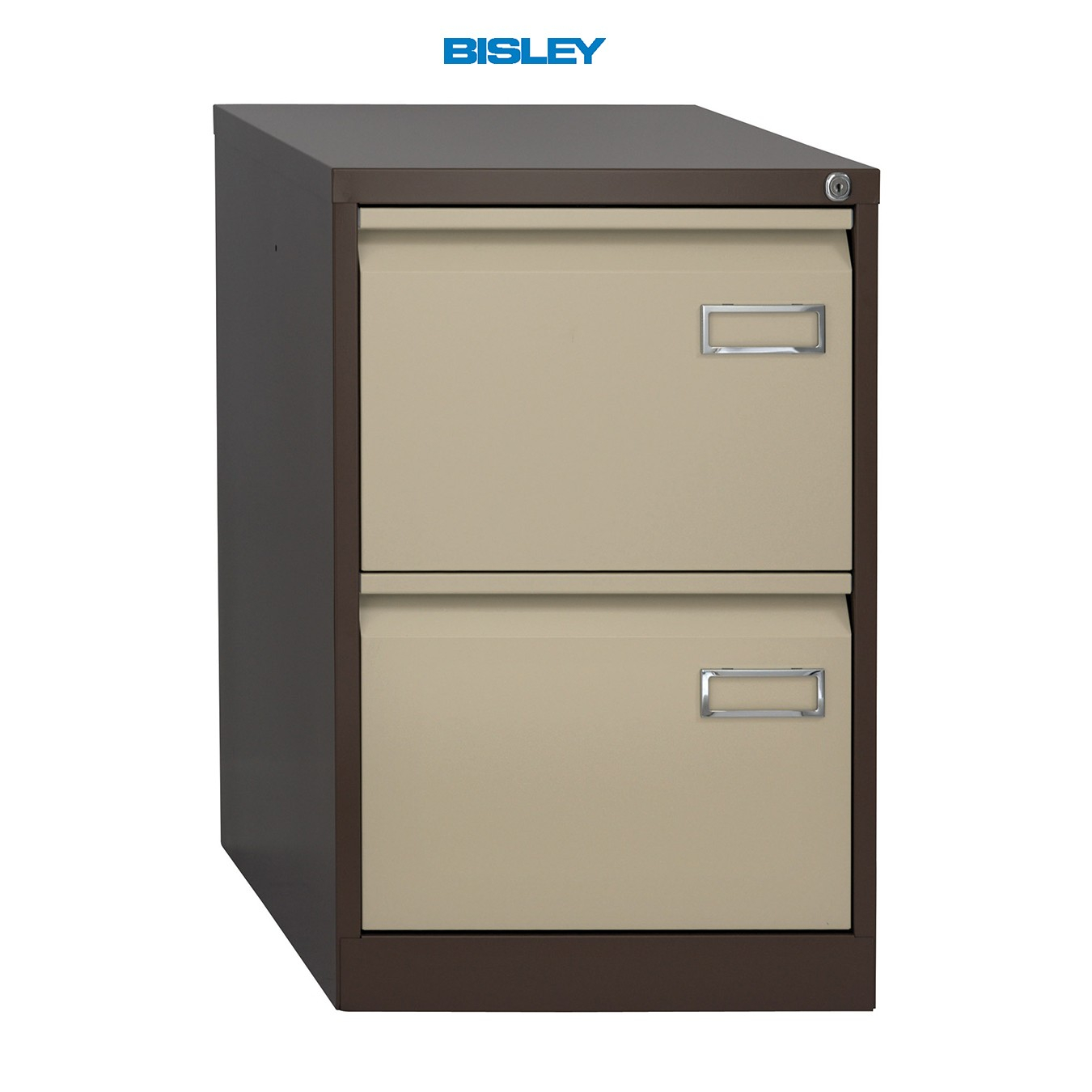 2 Drawer Bisley Filing Cabinet for size 1350 X 1350