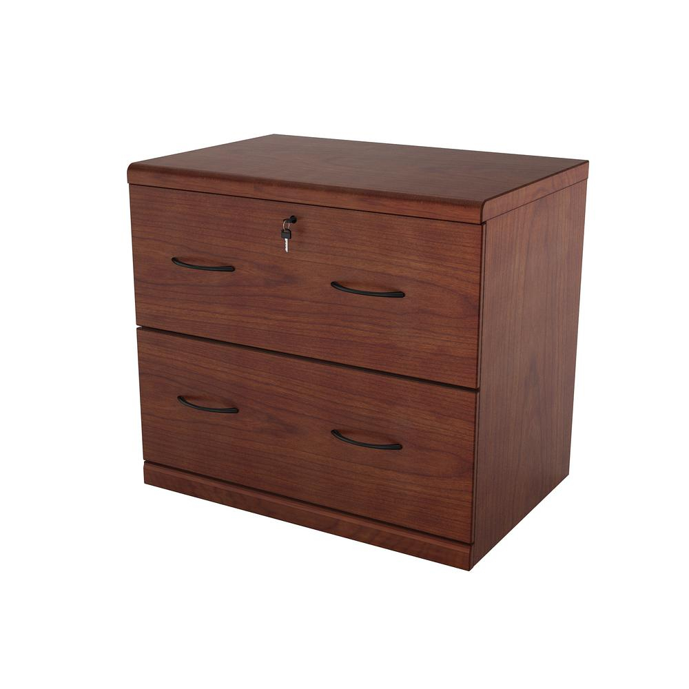 2 Drawer Cherry Lateral File with proportions 1000 X 1000