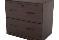 2 Drawer Lateral Wood Lockable Filing Cabinet Espresso for dimensions 1600 X 1600