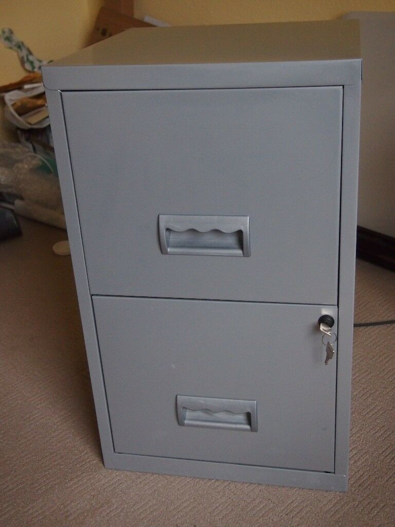 2 Drawer Locking A4 Filing Cabinet With Suspension Files In Blandford pertaining to dimensions 768 X 1024