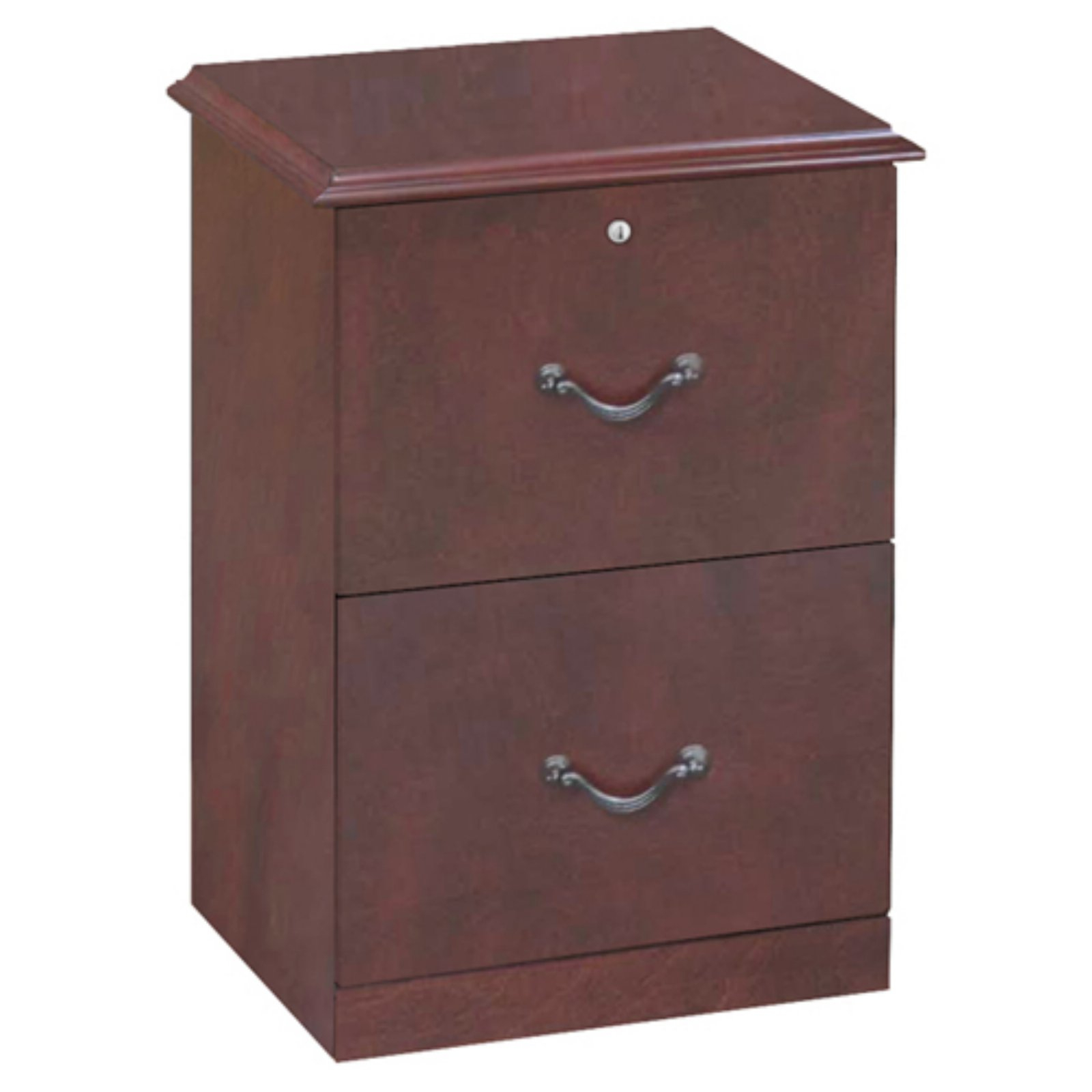 2 Drawer Vertical Wood Lockable Filing Cabinet Cherry 846158006125 pertaining to dimensions 1600 X 1600