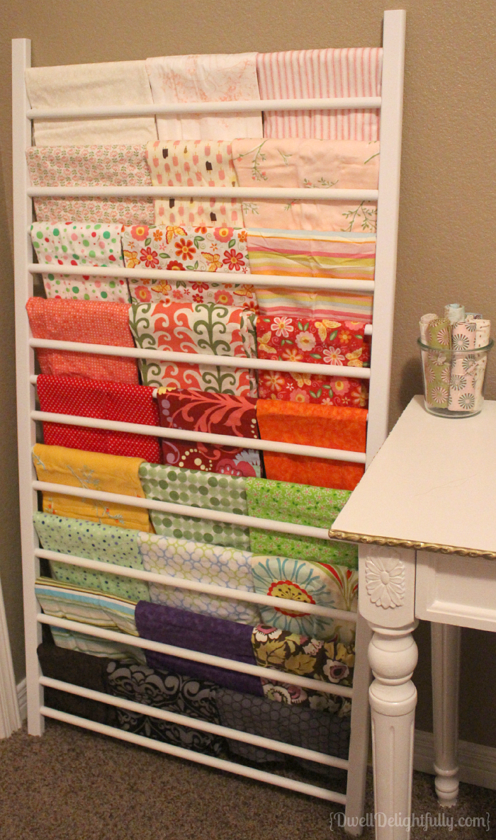 20 Fabric Storage Ideas The Scrap Shoppe in size 700 X 1186