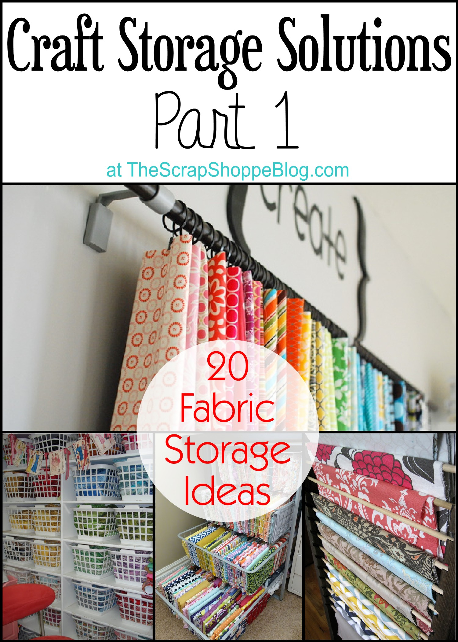 20 Fabric Storage Ideas The Scrap Shoppe intended for dimensions 1500 X 2100