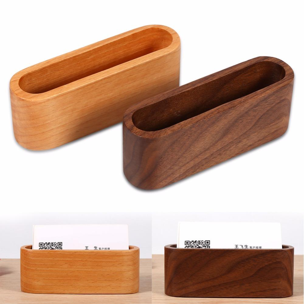 2019 Card Holder Storage Box Organizer Wooden Business Id Name Case for proportions 1000 X 1000