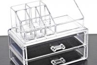 2019 Transparent Acrylic Makeup Organizer Storage Boxes Make Up regarding sizing 1080 X 1080