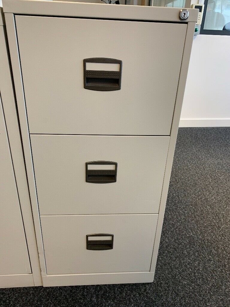 2nd Hand 3 Drawer Filing Cabinet Office Filing Great Condition In intended for measurements 768 X 1024