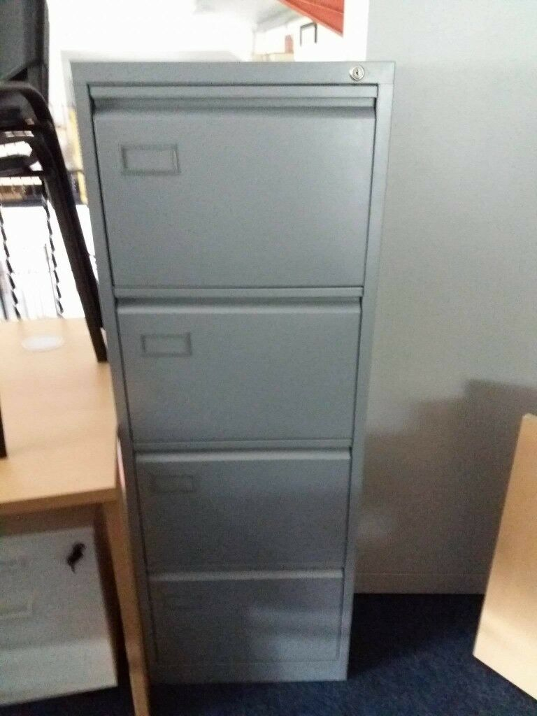 2nd Hand Filing Cabinets 4 Drawer Office Storage Great Condition In within sizing 768 X 1024