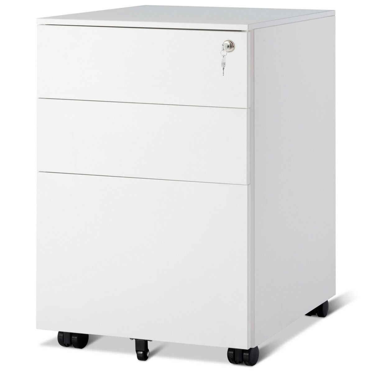 3 Drawer Filing Cabinet Locking Pedestal Desk File Cabinets in sizing 1200 X 1200