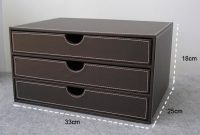 3 Layer 3 Drawer File Storage Box Organizer Container Bin Filing with dimensions 1000 X 1000