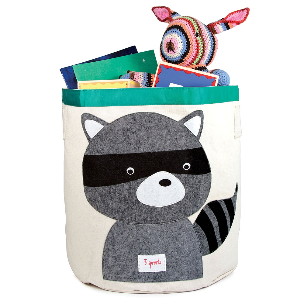 3 Sprouts Storage Bin Raccoon Grey 3 Sprouts Babiesrus with dimensions 1000 X 1000