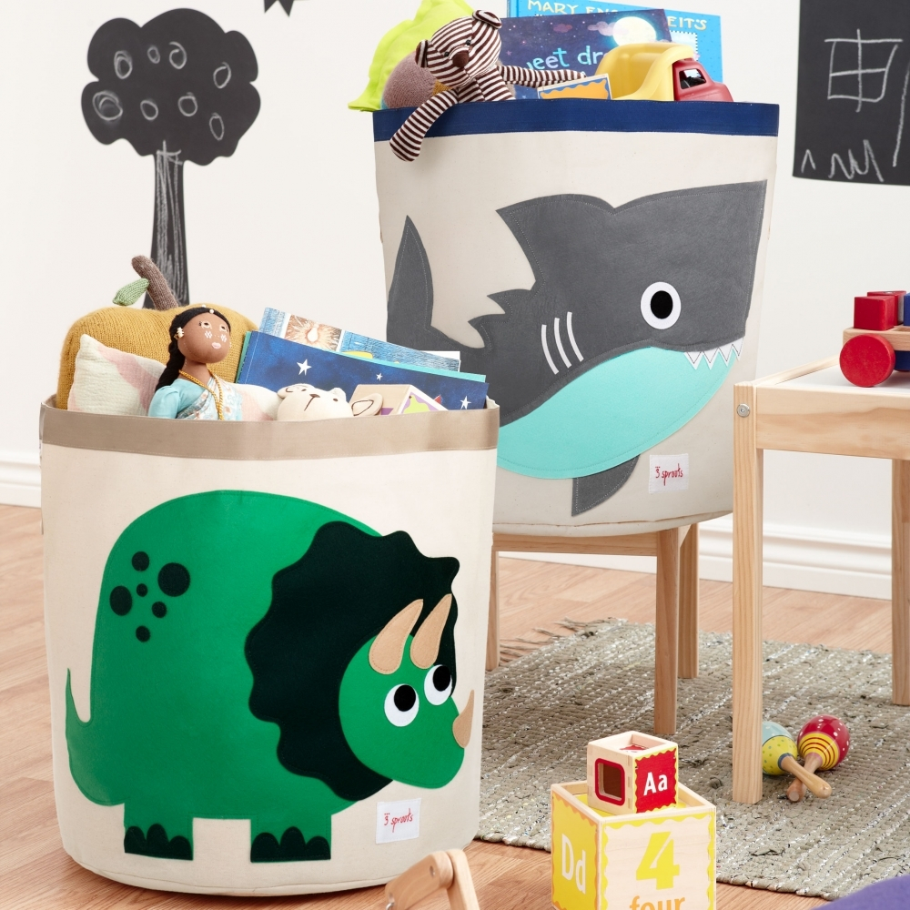 3 Sprouts Storage Bin Shark Extra Large Hurn And Hurn inside proportions 1000 X 1000