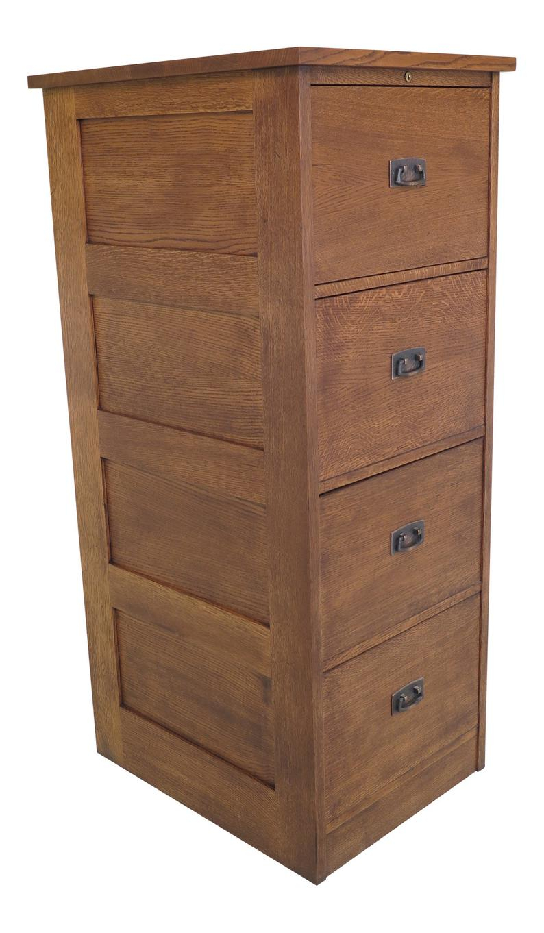 30638ec Stickley 4 Drawer Mission Oak File Cabinet Etsy pertaining to proportions 794 X 1362