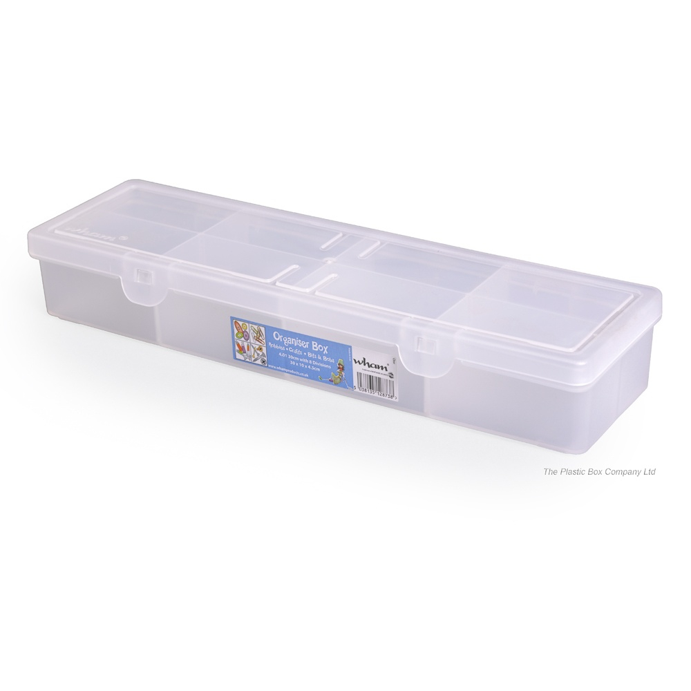30cm 8 Compartment Division Wham Organiser Storage Box regarding proportions 1000 X 1000