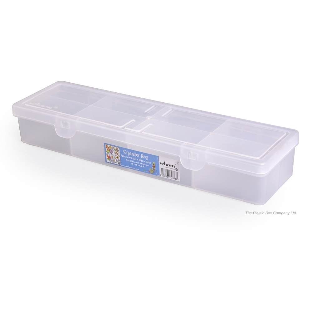 30cm 8 Compartment Division Wham Organiser Storage Box with regard to proportions 1000 X 1000