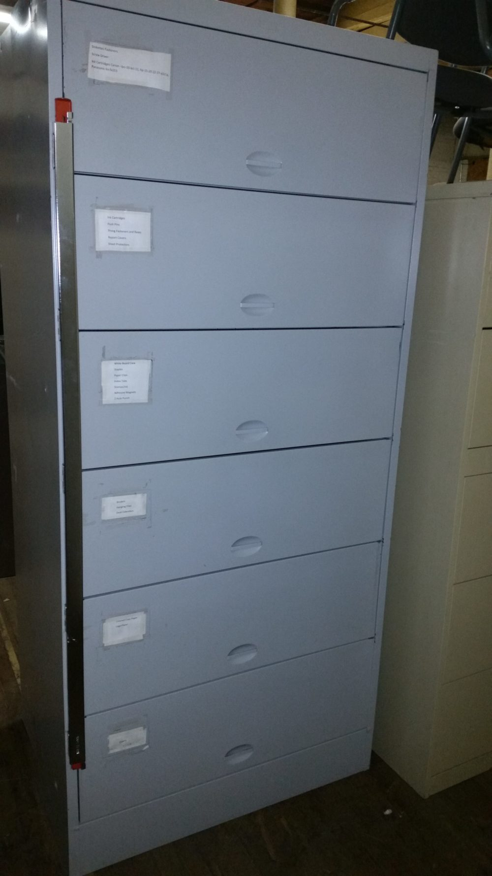 36 6 Drawer Metal Lateral File Locking File Bar Affordable intended for dimensions 1000 X 1778