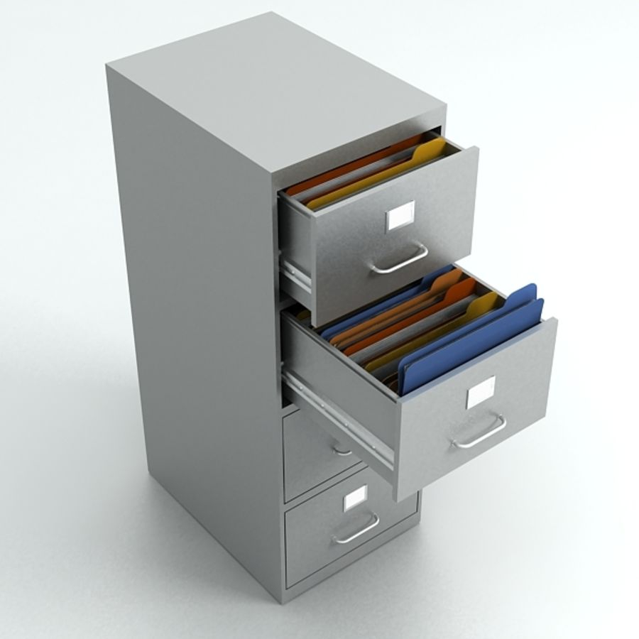 3d Filing Cabinet 3d Model 45 Obj Max Dxf 3ds Free3d within sizing 900 X 900