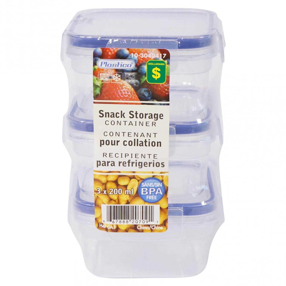 3pk Snack Storage Containers Assorted Designs And Shapes Dollarama within dimensions 959 X 959