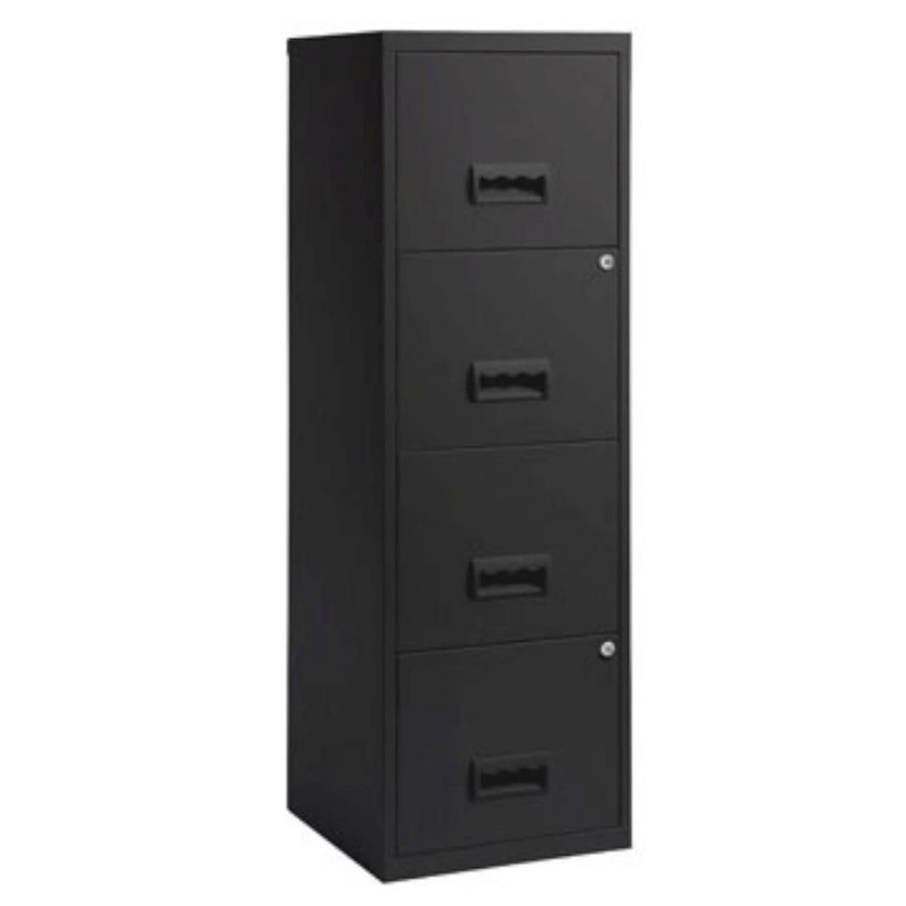 4 Drawer A4 Filing Cabinet Black Staples Shaw Walker Fireproof File inside sizing 1000 X 1000