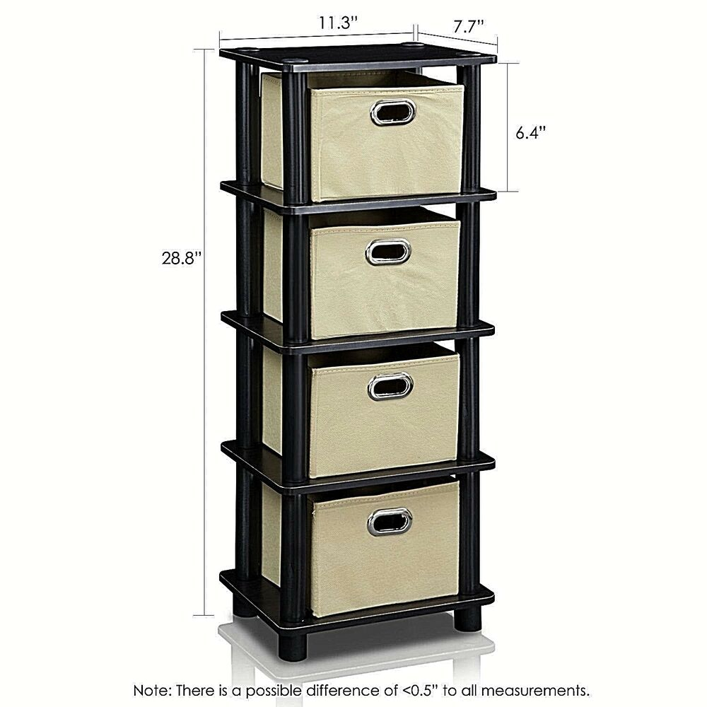 4 Drawer Dresser Bedroom Storage Bins Furniture Chest Hamper Sturdy within measurements 1000 X 1000