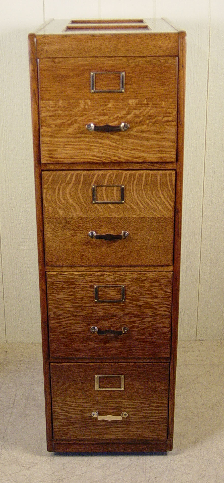 4 Drawer Letter Size Oak File Cabinet within proportions 882 X 1900