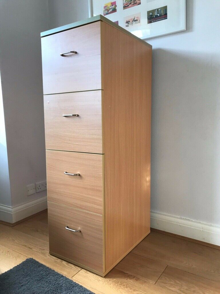 4 Drawer Wooden Filing Cabinet In Wimbledon London Gumtree for measurements 768 X 1024