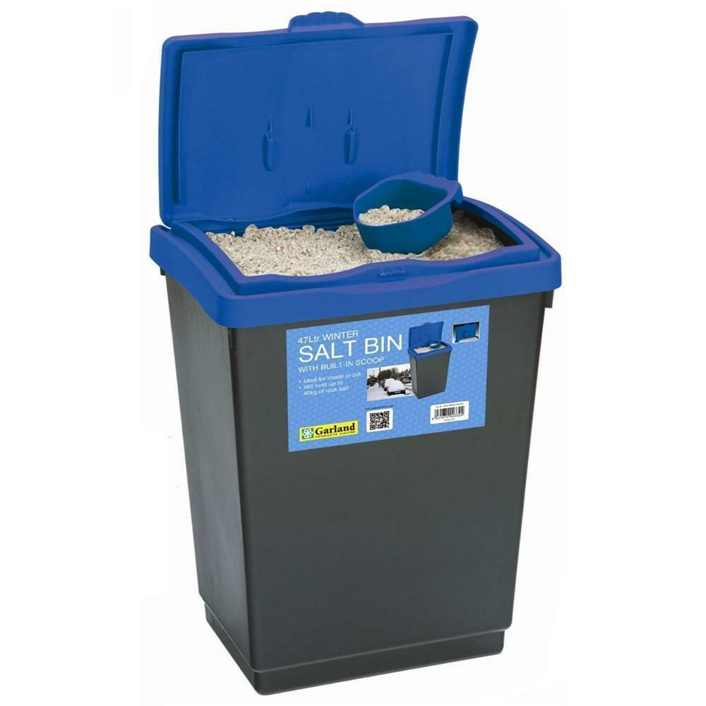 47 Litre Grit Rock Salt Bin Dustbin De Ice 47l Storage Container with measurements 1000 X 1000