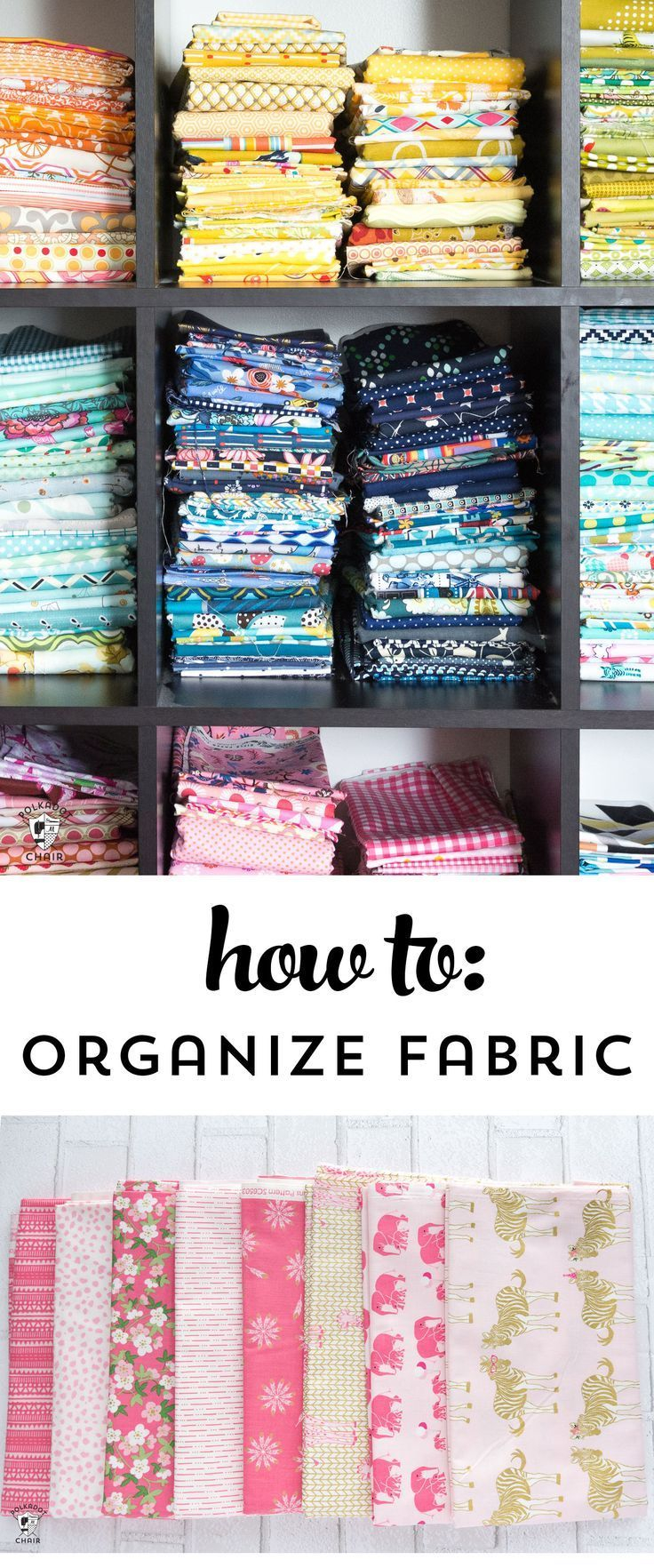 5 Clever Tips To Organize Your Fabric Stash Bloggers Best Diy intended for measurements 736 X 1764