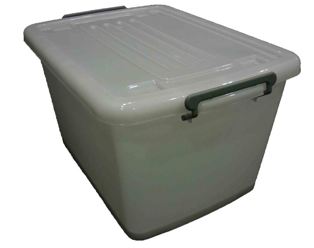 5 X 55lt Plastic Storage Tub Super Strong Heavy Duty Stackable Box inside sizing 1000 X 790