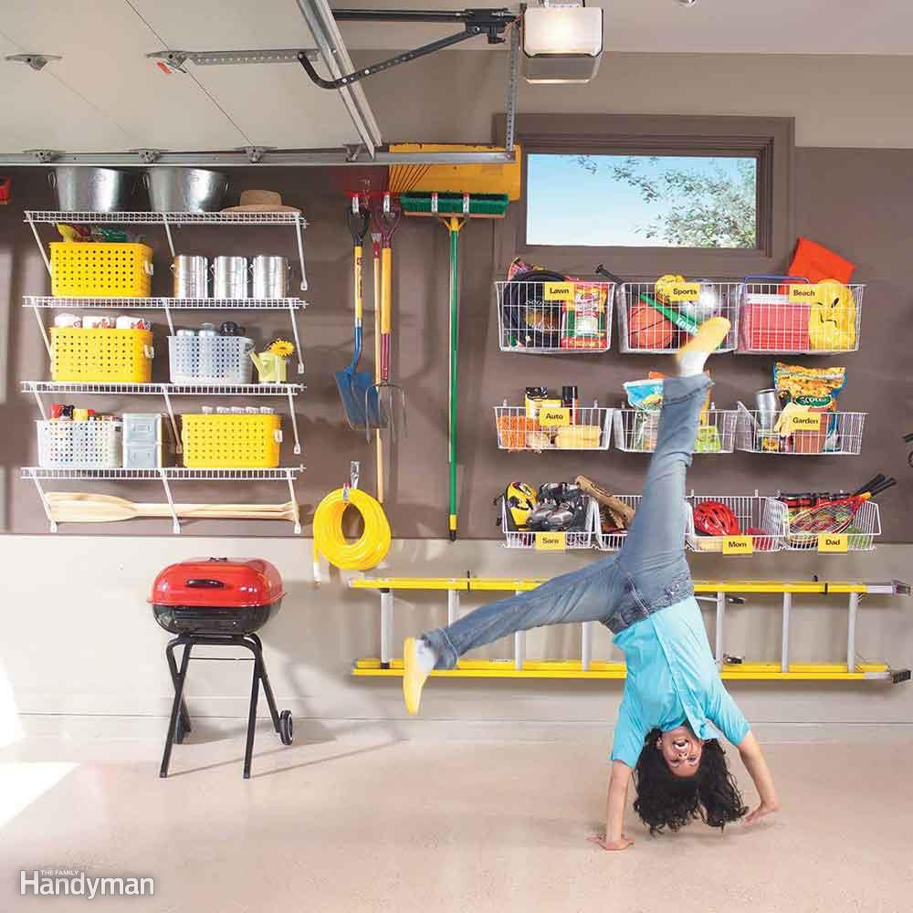 51 Brilliant Ways To Organize Your Garage The Family Handyman for dimensions 1000 X 1000