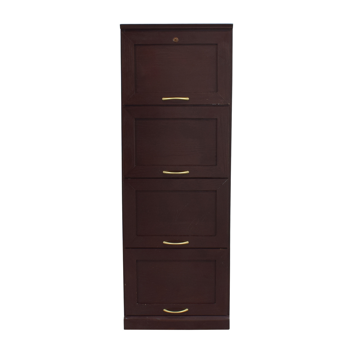 54 Off Tall Brown Wood File Cabinet Storage throughout sizing 1500 X 1500