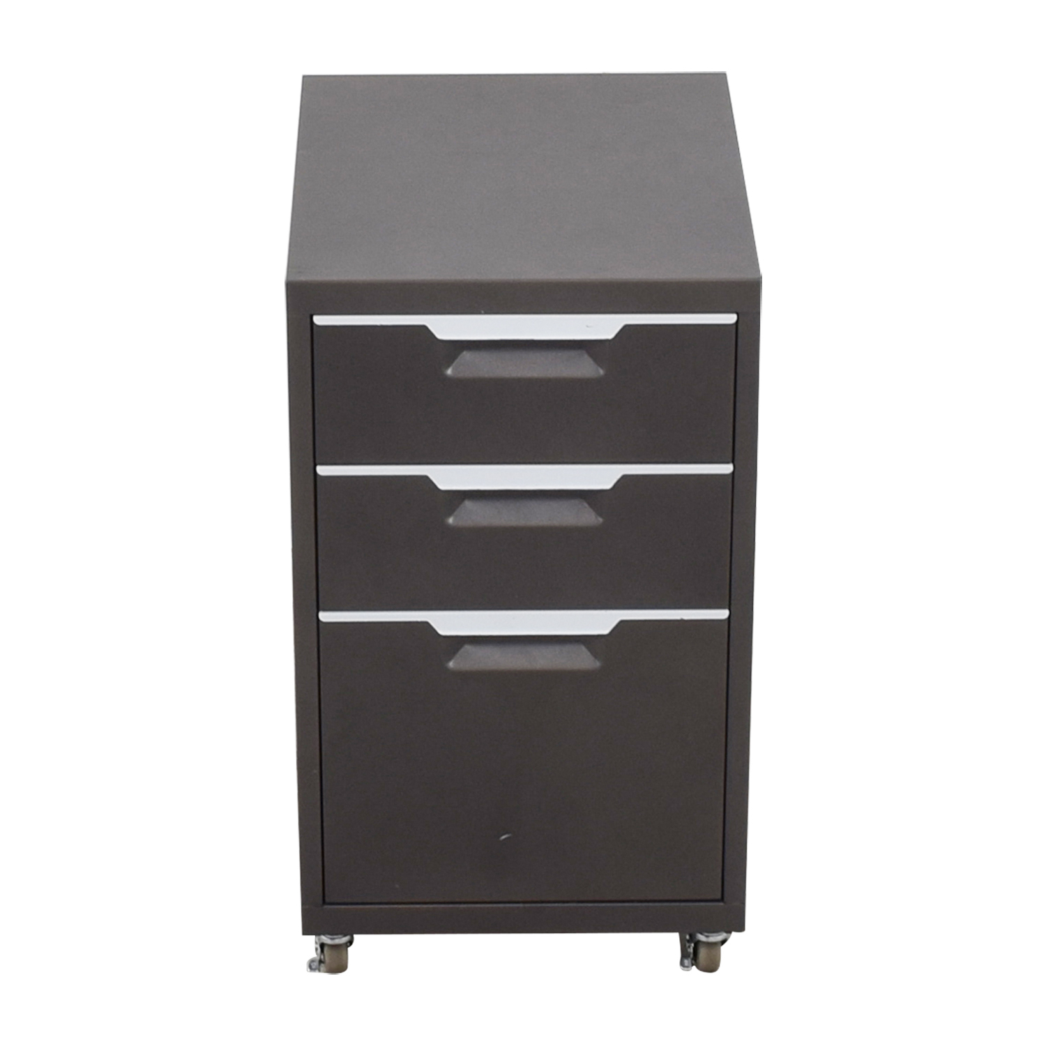 57 Off Cb2 Cb2 Metal File Cabinet Storage throughout proportions 1500 X 1500